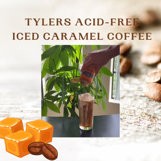 Tylers Coffees Acid-Free Caramel Latte