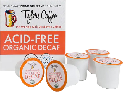 Tylers Single Serve Decaffeinated Acid Free Coffee Kpods